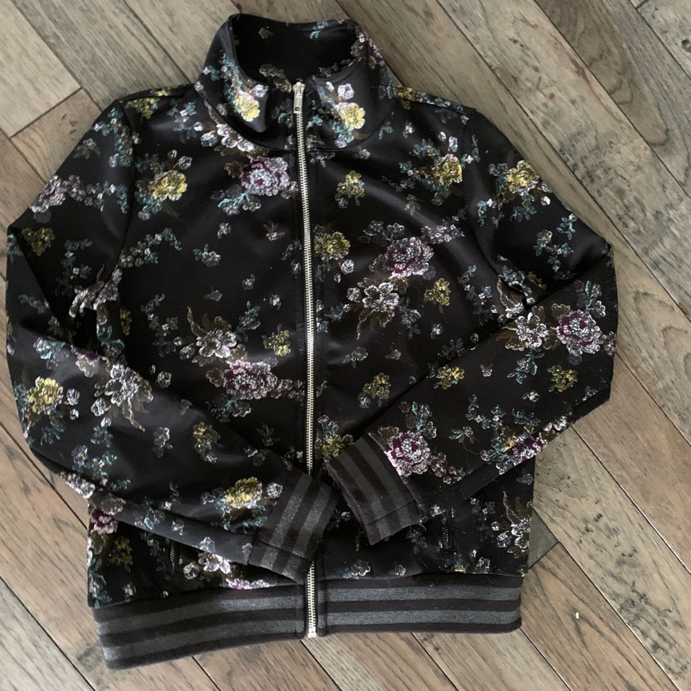 Girls floral jacket